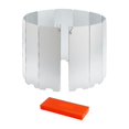 thumbnail image 4 of Almencla Pare-Vent de Poêle de Camping Pliable Compact Protection contre le Vent pour Barbecue Cuiseur Randonnée Argent, 4 of 8