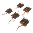 thumbnail image 1 of 5pcs Bird  Toys, Parrots Cage Chew Toy Safe Cardboard Blocks Beads For Macaws African Grey And  Parrots, 1 of 8