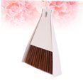 thumbnail image 3 of FELTECHELECTR Small Dust Pan and Broom Set Desktop Broom and Dustpan Set Plastic for Dining Table 2Pack, 3 of 7