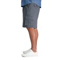 thumbnail image 1 of Haggar Short Cargo à devant Plat Extensible et Confortable pour Homme, Charbon, 40, 1 of 2