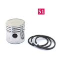 thumbnail image 1 of Piston de Compresseur d'Air + Anneaux de Piston Pièces Accessoires de Pompe à Air 51 mm, 1 of 10