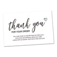 thumbnail image 1 of CSChome Cartes de Remerciement 30 Pcs Notes de Remerciement Roses Imprimées Recto Unique pour Cadeau de Mariage, Baby Shower, Affaires, Remise de Diplôme, 1 of 7