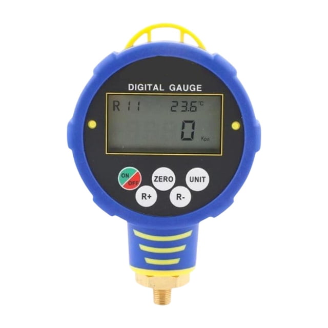 GUOOL Digital Refrigerant Gauge Compact Portable Accurate Measurement Vacuum Gauge C