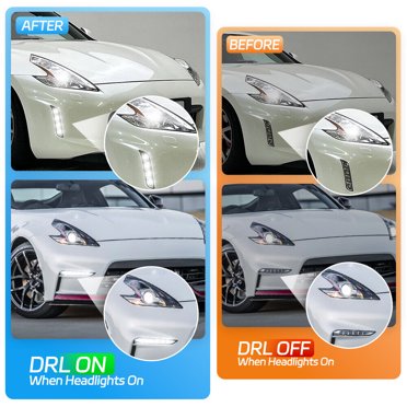 Faisceau de Câblage Adaptateur de Lumière de Course de Jour pour 2013 - 2020 pour Nissan 370Z - Maintenir DRL Allumé -