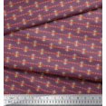 thumbnail image 2 of Soimoi Modal Satin Fabric Geometric Small Printed Craft Fabric by The Yard 42 Inch Wide, 2 of 3