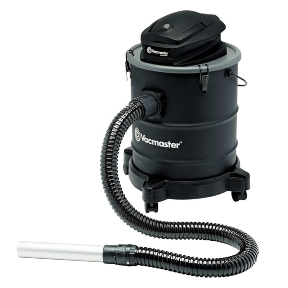 Vacmaster Aspirateur à Cendres Électrique Portable Filaire 6 Gal 120V avec Roues, Noir