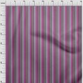 thumbnail image 4 of oneOone Velvet Fuschia Pink Fabric Stripes Sewing Material Print Fabric By The Yard 58 Inch Wide, 4 of 4