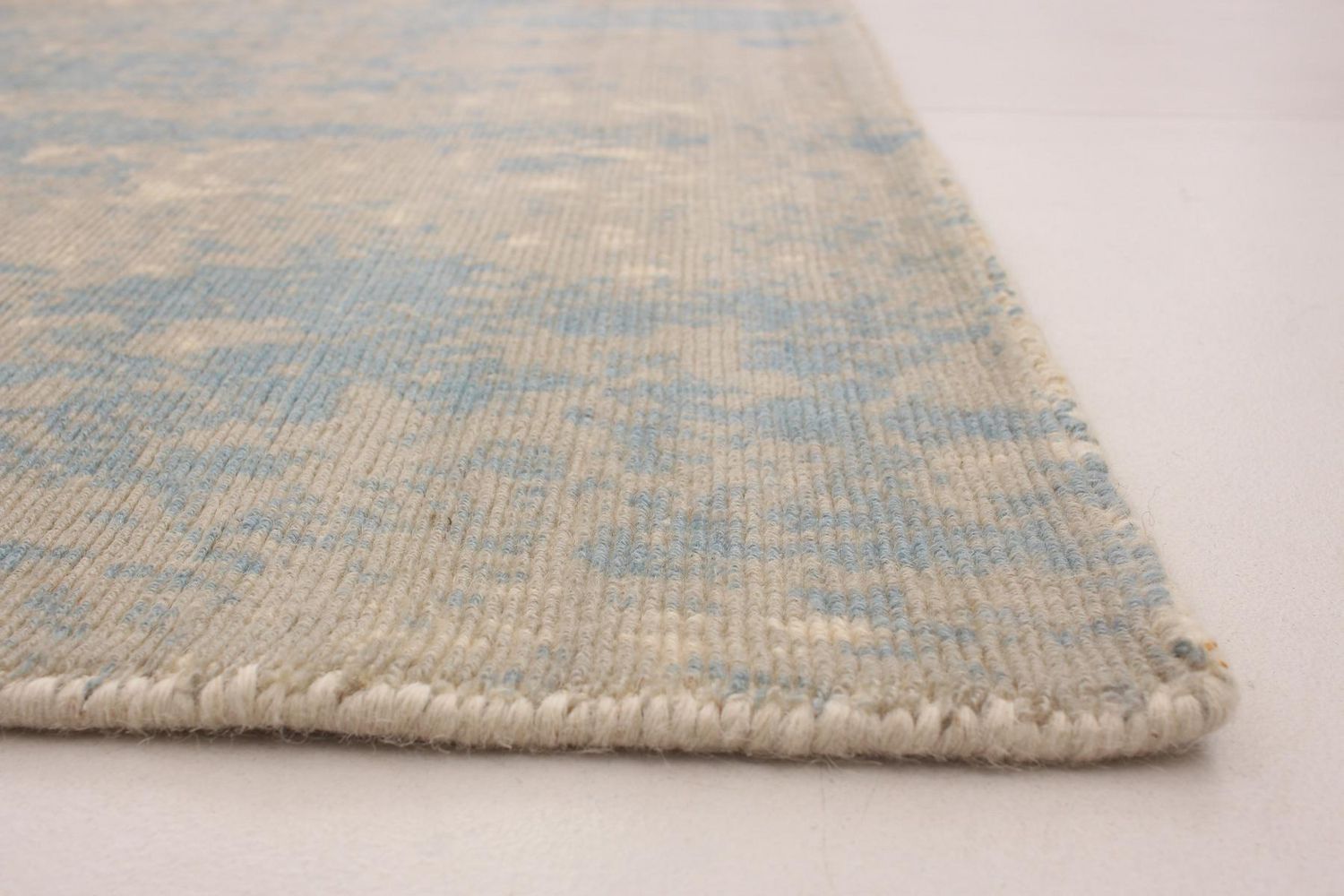 ECARPETGALLERY 5'1" x 7'5" Transitional Galleria Hand-knotted Area Rug for Living Room, Dining Room and Bedroom in Blue