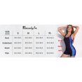 thumbnail image 2 of Beautyin Women Athletic One Piece Swimsuit Zipper Racerback Bathing Suit Swimwear, 2 of 9