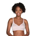 thumbnail image 1 of Vanity Fair Womens Beyond Comfort Simple Sizing Wireless Bra, XL, Sheer Quartz, 1 of 1