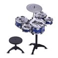 thumbnail image 3 of Children Kids Jazz Drum Set Kit Musical Educational Instrument Toy 5 Drums + 1 Cymbal, 3 of 7