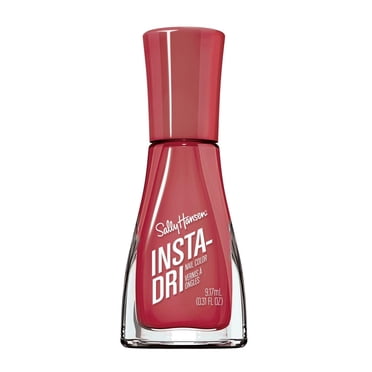 Vernis à ongles Insta-Dri®, formule 3-en-1 avec vernis à ongles et couche de finition. 1 Trait. 1 Couche. Terminé. Sèche en 60 secondes