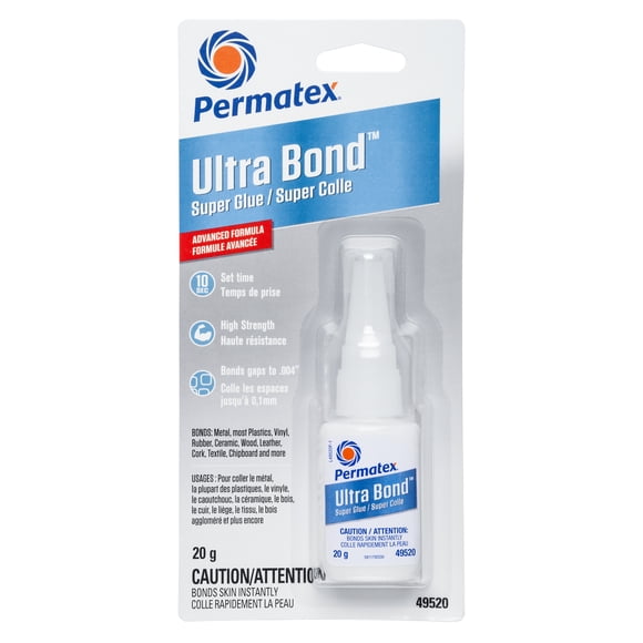 Permatex Ultra Bond 495 Super Glue, 20g