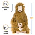 thumbnail image 3 of 38" Silly Monkey, Wrap Around Waist, Ventriloquist Style Puppet, 3 of 6