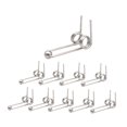 thumbnail image 2 of Xuanheng 10 Pcs Ressorts de Torsion Double Retour Métal pour Fer à Friser Outil à Cheveux 30mm, 2 of 8