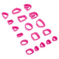 thumbnail image 1 of Clay Cutters Set, 129 Pieces, Easy To Use,  Plastic, Safe Design, Multipurpose, DIY Gift, for Jewelry Making, Clay Earrings, , Fondants, 1 of 8