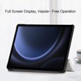 thumbnail image 4 of Étui pour Samsung Galaxy Tab S9 FE 10,9 Pouces 2023 SM-X510 SM-X516B X516 à Rabat Support Housse pour Tab S9 FE Plus Tablette Étui Intelligent Gris Tab S9 FE 10,9 Pouces, 4 of 6
