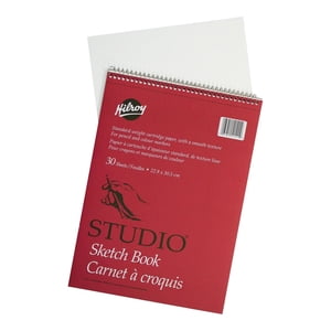 Hilroy Studio 9x12 carnet de croquis 30ct