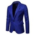thumbnail image 4 of RXIRUCGD Complets pour Hommes Mode Complet Décontracté Uni pour Homme Veste Ajustée Jeunesse Hauts à Manches Longues pour Hommes, 4 of 4
