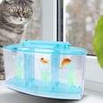 thumbnail image 2 of Petit Aquarium, Bac à Poissons Léger Ajustable, pour Petits Poissons Betta, 2 of 8