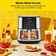 thumbnail image 2 of Friteuse à air Chefman Easy-View avec commandes numériques, capacité de 7,5 L (8 Qt) - Acier inoxydable, Nouveau, 2 of 8