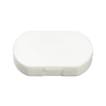 thumbnail image 2 of Clearance! Gspmoly Vitamin Organiser Compact and Portable Three Compartments Vitamin Box Morning Noon and Night Divided Vitamin Storage Box Transparent Clearance, 2 of 6