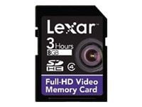 Lexar Vidéo Full HD Carte Mémoire - Carte Mémoire Flash - 8 Go - SDHC