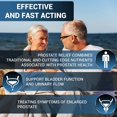 thumbnail image 4 of Nuveda Wellness Prostate Relief supplement for Men - For Healthy Prostate Function and Normal Urinary Flow - Lycopene, Zinc, Saw Palmetto & Stinging Nettle - 90 Capsules, 4 of 4