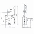 thumbnail image 3 of FA2-6/1BEK Trigger Speed Control Push Button Power Tool Drill Regulator, 3 of 4