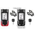 thumbnail image 4 of pitrice Bike Front Light Speedometer Horn Multifunctional Non-motions Automatic Standby red, 4 of 6