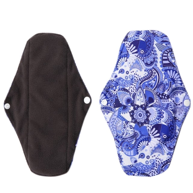 Iumwxz Cloth Menstrual Pad Mama Cloth Sanitary Charcoal Bag Reusable