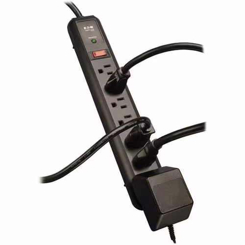 Tripp Lite series Protect It! 7-outlet Surge Suppressor - 7 x NEMA 5-15R - 1.80 kVA - 1080 J - 120 V AC Input - 4 ft (1.22 m)