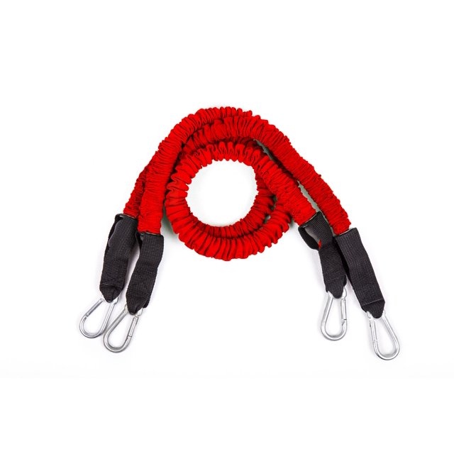 BodyBoss Bandes de Résistance - Bandes de Résistance Personnalisées pour l'Entraînement Complet du Corps (Rouge)