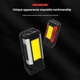 thumbnail image 3 of Graflsoa Portable COB LED Work Light with Magnetic Hook, USB Rechargeable, 5 Lighting Modes, Waterproof Design for Indoor/Outdoor Use, Silver, 3 of 7