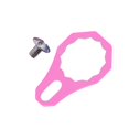 thumbnail image 3 of Fishing Reel Locking Plate, Fishing Reel Modification Accessories Fishing Reel Handle Lock Plate for Left and Right Hand for Drum Raft Reels Pink, 3 of 10