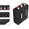 thumbnail image 3 of RCA to HDMI,1080P Mini RCA Composite CVBS AV to HDMI Video Audio Converter Adapter, 3 of 6