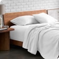 thumbnail image 1 of Bare Home Flannel Sheet Set - 100% Cotton - Deep Pocket - King, White, 4-Pieces, 1 of 7