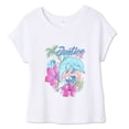 thumbnail image 2 of T-shirt à imprimé graphique Justice pour filles, 2 of 3