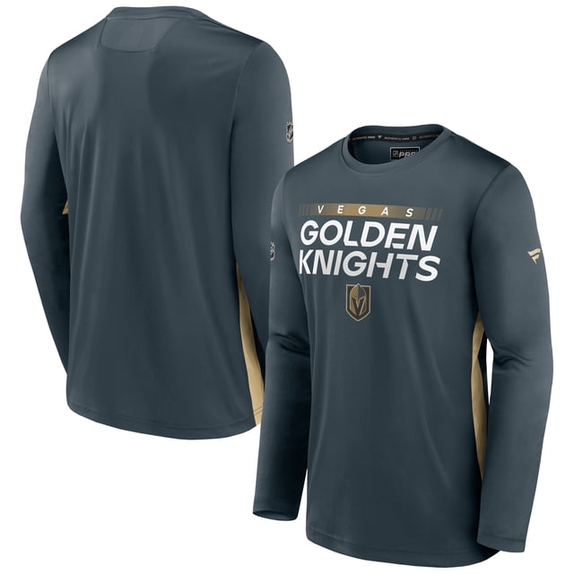 Las Vegas Golden Knights Authentic Pro Long Sleeve Tech T-Shirt