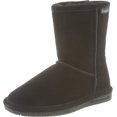 thumbnail image 1 of BEARPAW Girls Emma Short Suede Boots - Black - C3, 1 of 1