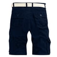 thumbnail image 4 of Yuyuzo Shorts Cargo pour Hommes avec Multiples Poches Coupe Classique Décontractée Été Plein Air Randonnée Tactique Entraînement Salopettes Shorts, 4 of 6