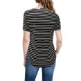 thumbnail image 3 of Julyccc Tunique d'Allaitement à Rayures Florales pour Femmes Enceintes, 3 of 4