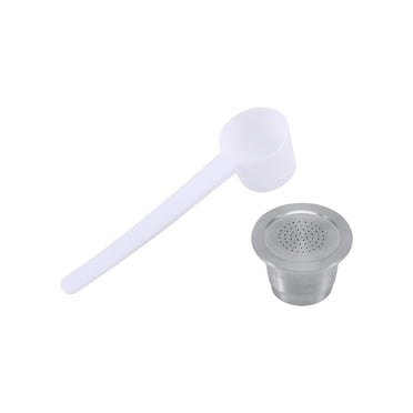 BYARSS Coffee Capsul,New Stainless Steel Refillable Reusable Coffee Capsule Cup for Nespresso Machine