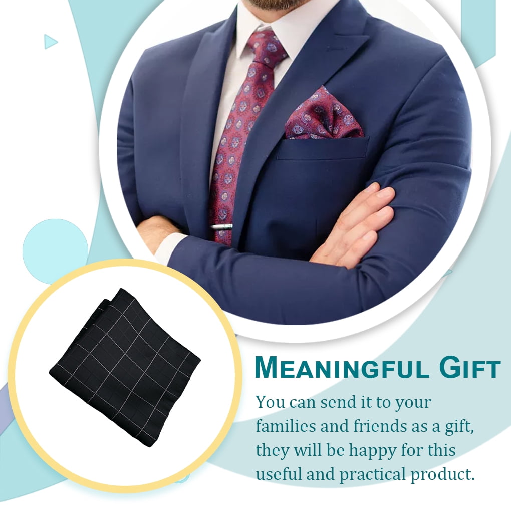 Male Handkerchief Supple Hand-made Hand Towel Embroidery Pattern Business Wedding Party Suit Embroidery Pattern Pocket Square for Shopping Style 20