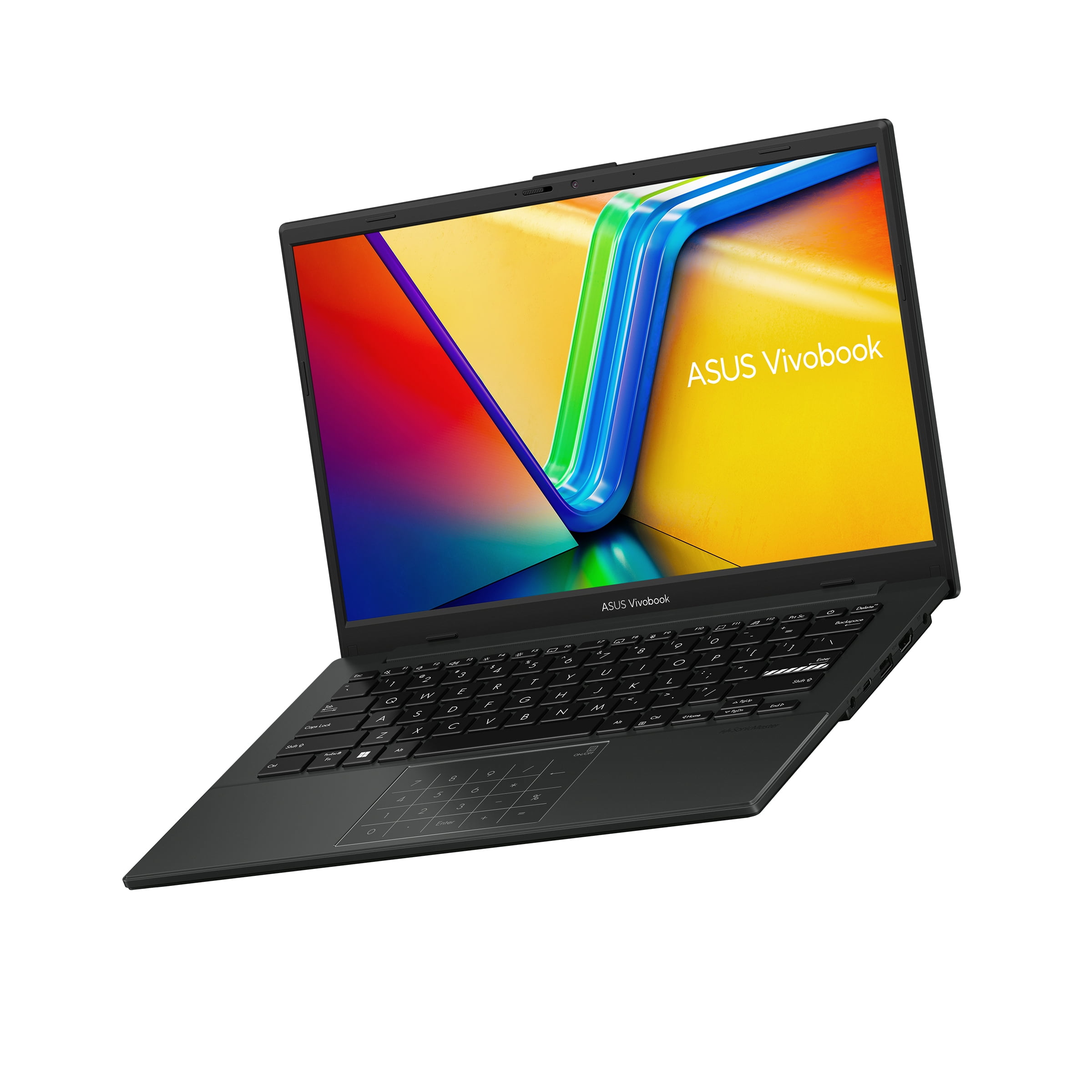 ASUS Vivobook Go 14 Laptop, 14” FHD Display, Intel® Processor N100, 4GB RAM, 128GB UFS 2.1, Windows 11 Home, Fingerprint, Mixed Black, L1404GA-DS01-CA