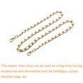 thumbnail image 3 of Unique Bargains Purse Chain Strap, 47' Purse Strap Shoulder Bag Replacement Strap(White/Yellow Gold), 3 of 6