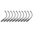 thumbnail image 2 of maskred 10 Pieces Bike V Brake Noodles Wear-resistant Friction Reducing Insulated Cable Guide Pipe Cycling Front Rear Type 3 1Set, 2 of 6