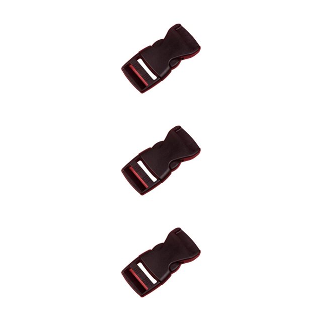 Transemion 10pcs Clasp Belt Buckles Designed To Life Easier Wherever Are Multi-Color black 3Set