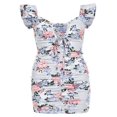 thumbnail image 4 of Women‘s Bodycon Sleeveless Evening Party Cocktail Club Short Mini Dress, 4 of 6
