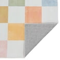 thumbnail image 3 of Collective Essentials Washable Rug 48x72" Boho Check, 3 of 5